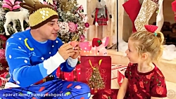 ناستیا و کادو ها از طرف بابا ن...