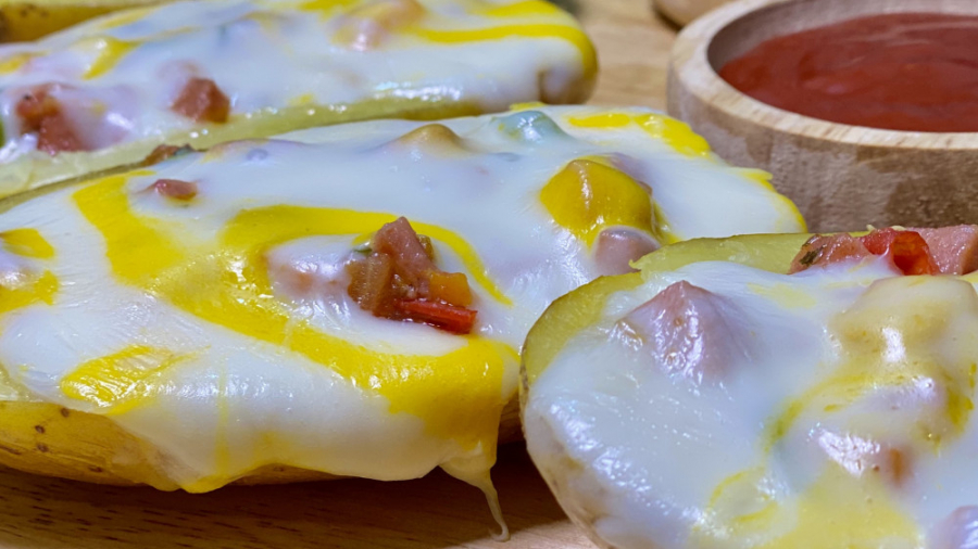 سیب زمینی شکم پر