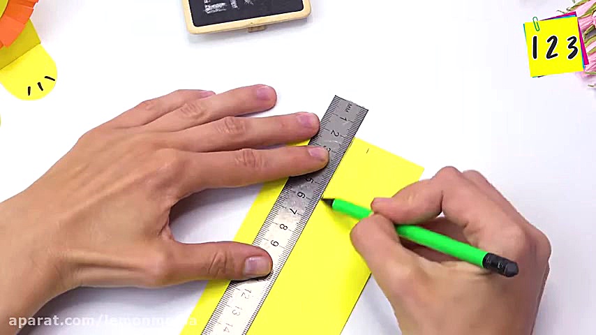 اموزش درست کردن کاردستی شیر برای کودکان چاخانچی