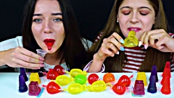 چالش غذا خوري اسمر _ مسابقه ژل...