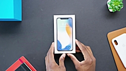 آنباکسینگ گوشی اپل آیفون X