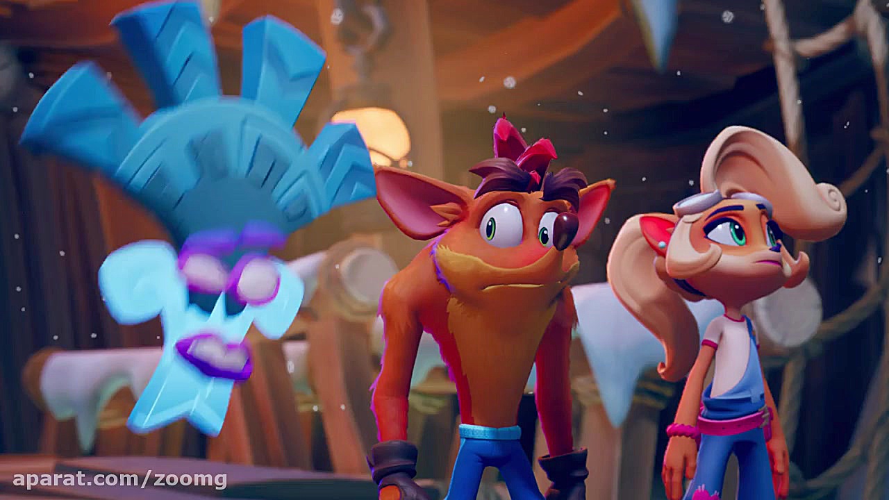 تریلر معرفی بازی Crash Bandicoot 4 :It's About Time - زومجی زمان90ثانیه