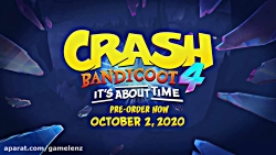 تریلر معرفی بازی Crash Bandicoot 4: Itrsquo;s About Time