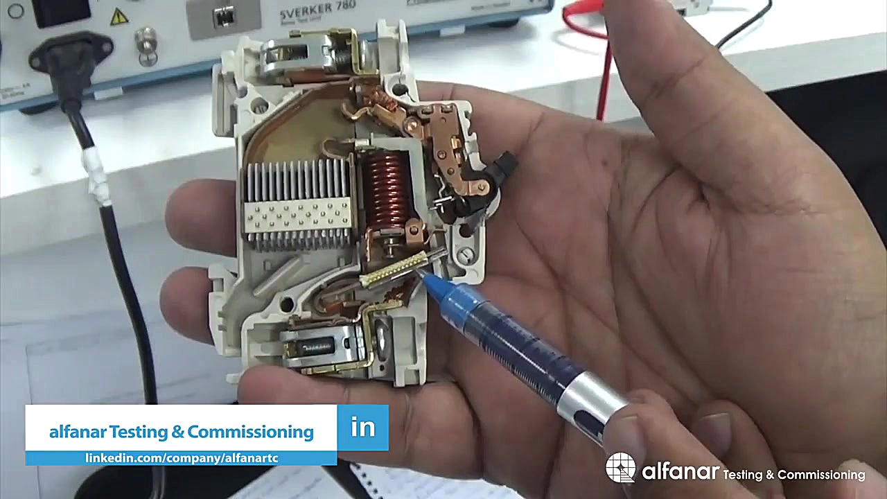 تست فیوز مینیاتوری Miniature Circuit Breaker Testing گالکانی زوماب