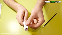 ساخت تفنگ کاغذی  گجت نیوز