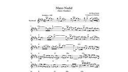 نت کیبورد آهنگ منو ندید از ساس...