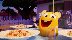 تام گربه سخنگو :: حمله کَک ها...