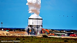 نشت مخرن استارشیپ SN7 اسپیس ای...