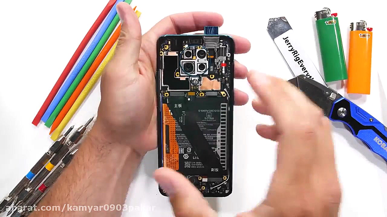 Poco F2 Pro Durability Test! - Is the Moving Camera Durable_ ( 720 X 720 ) فریدون فروغی