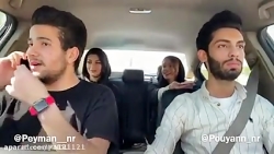 دوربین مخفی تاکسی روانی ... حت...