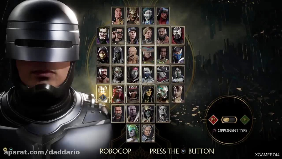 گیم پلی مبارزه روبوکاپ با Erron Black در بازی Mortal Kombat 11