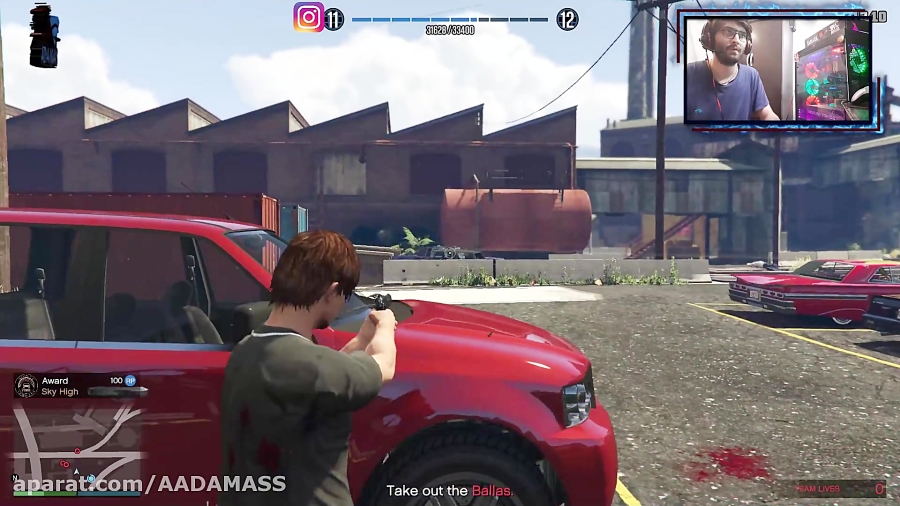 گیم پلی خفن GTA Online . . ماموریت دو نفره آنلاین در جی تی ای 5