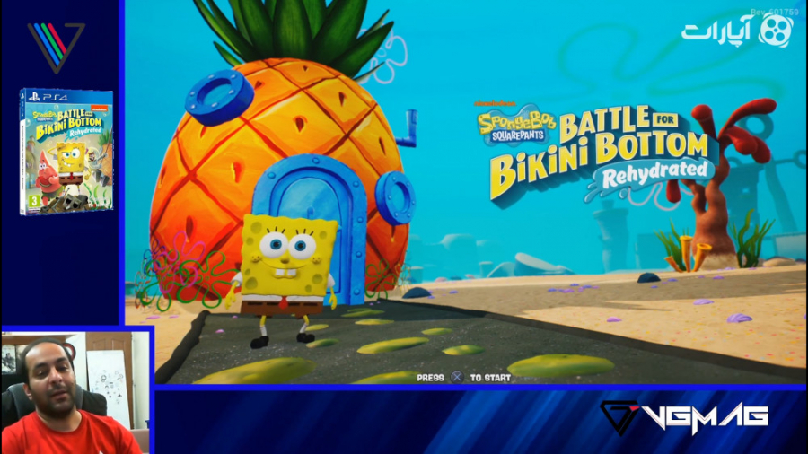 گیم پلی بازی SpongeBob SquarePants: Battle for Bikini Bottom ndash; Rehydrated