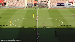 خلاصه بازی ساوتهمپتون 0-2 آرسن...