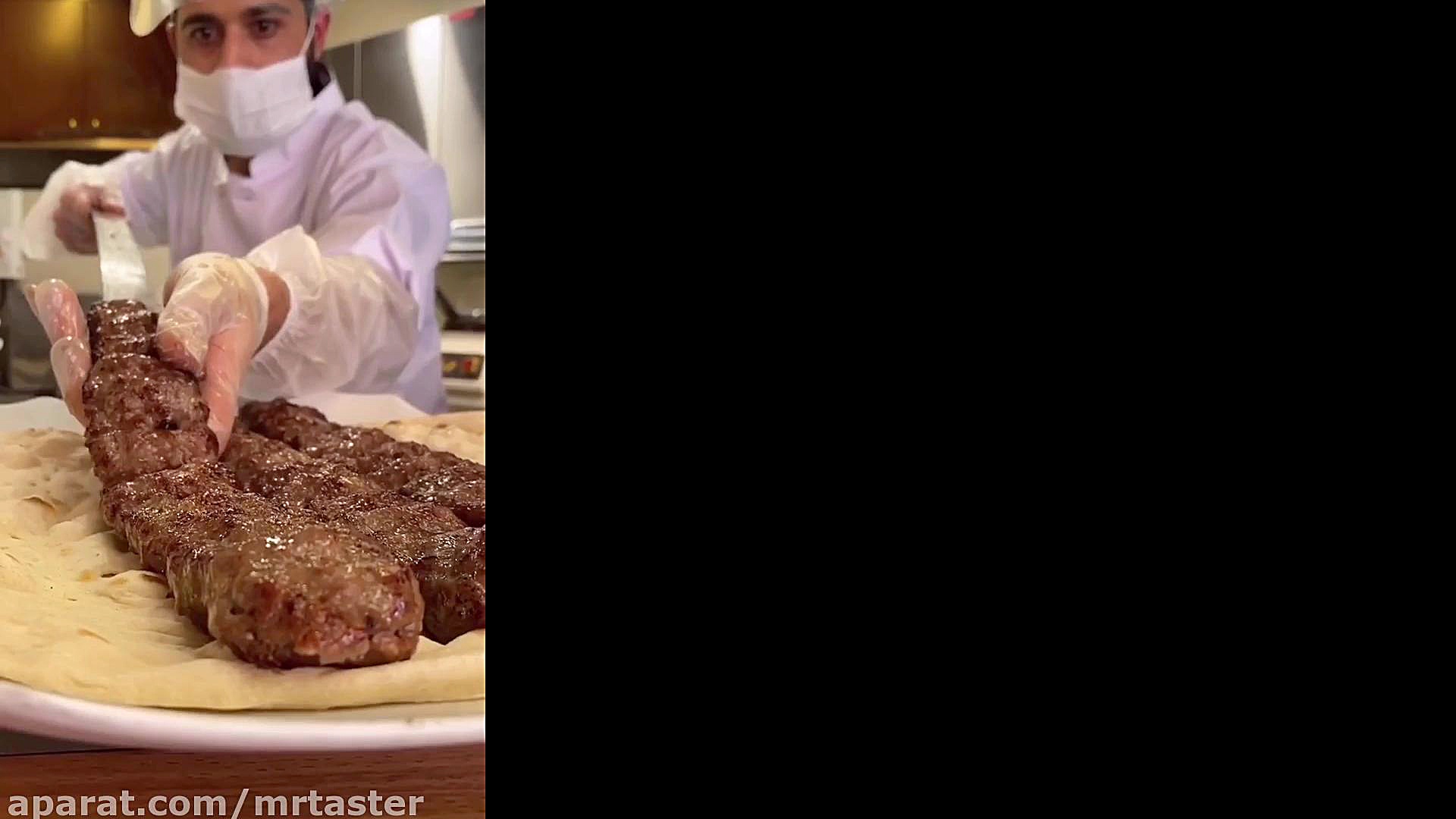 کباب لقمه توچال زمان165ثانیه