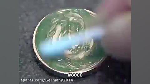 پولیش کردن سکه ژاپنی