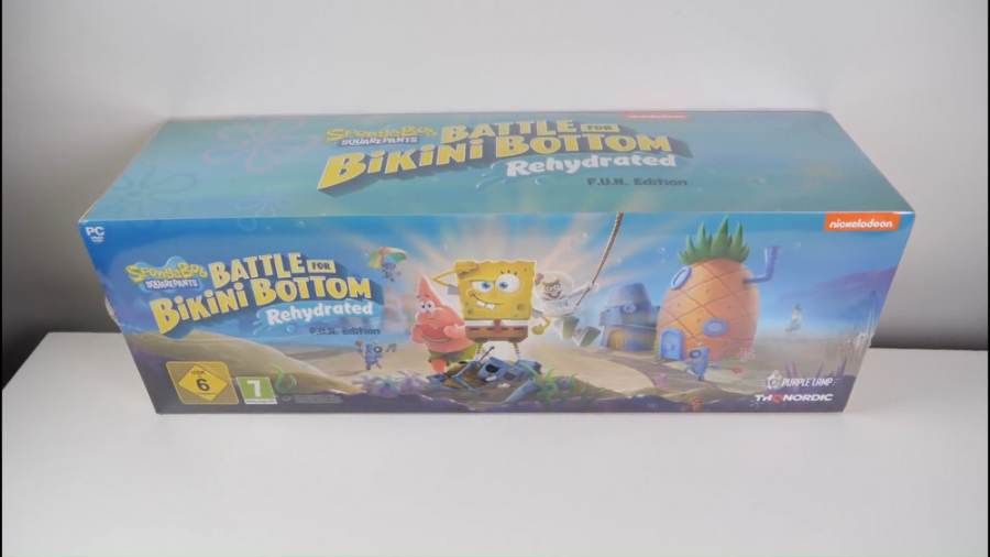 آنباکسینگ بازی SpongeBob SquarePants Battle for Bikini Bottom Rehydrated