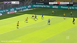 خلاصه بازی دورتموند 0-4 هوفنها...