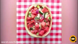 سالاد هندوانه | دسر تابستانی |...