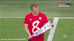 جشن قهرمانی بازیکنان بایرن مونیخ در بوندسلیگا