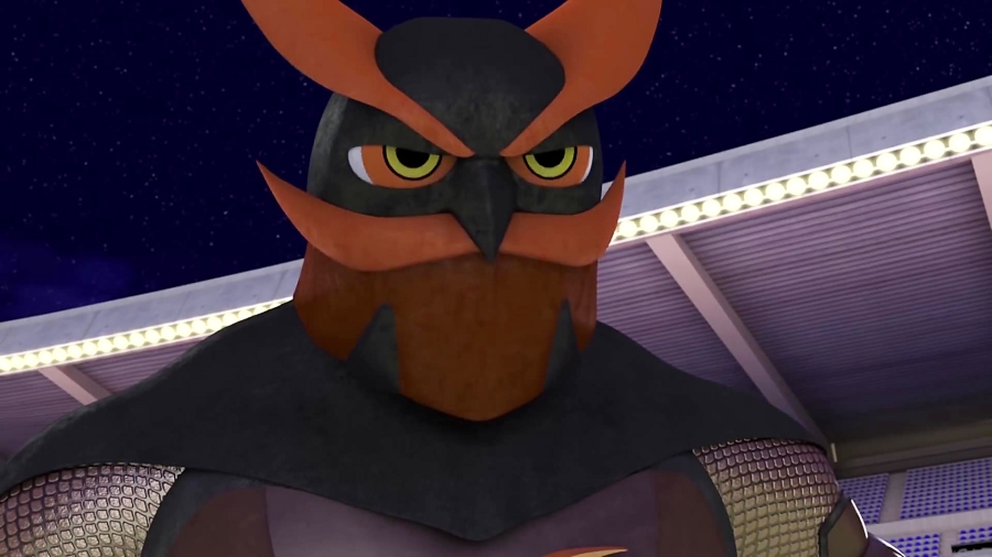 لیدی باگ و جغد سیاه