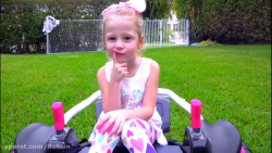 ناستیا نمیذاره بابایی بخوابه :...