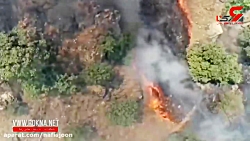 زنده زنده سوختن 3 مرد در پی تل...