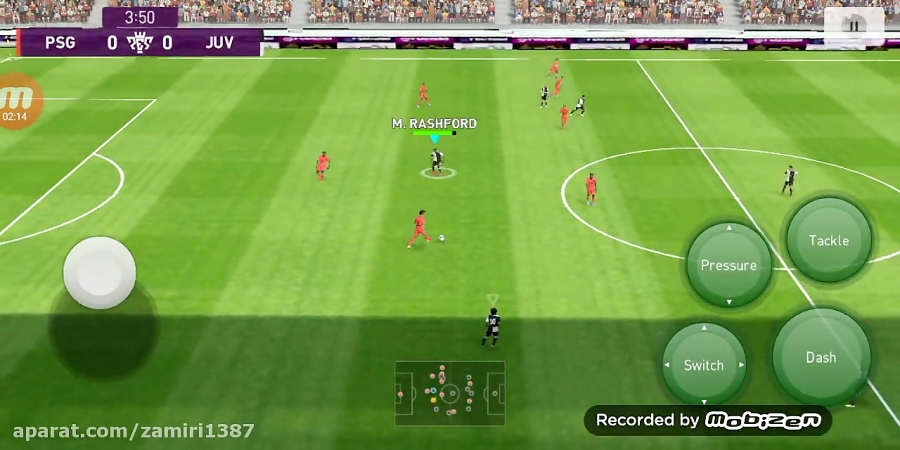 گیم پلی بازی pes 2020