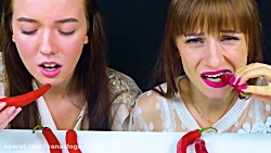 چالش اسمر خوردن 2 نفره سری 13