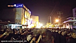 زنجیر زنی شب هفتم محرم بندر دی...