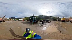 360 درجه Threlkeld Quarry Walkaround nbsp;بولدوزر بیل میکانیکی لودر