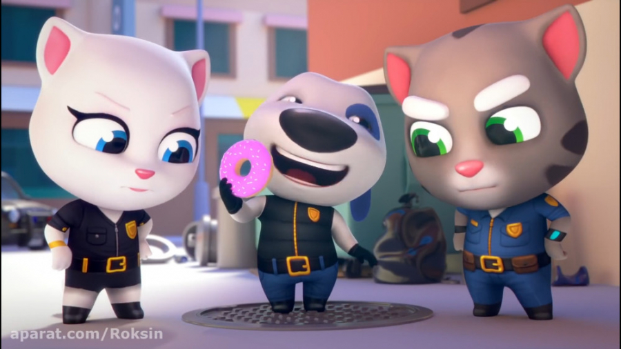 انیمیشن تام گربه سخنگو :: حمله...