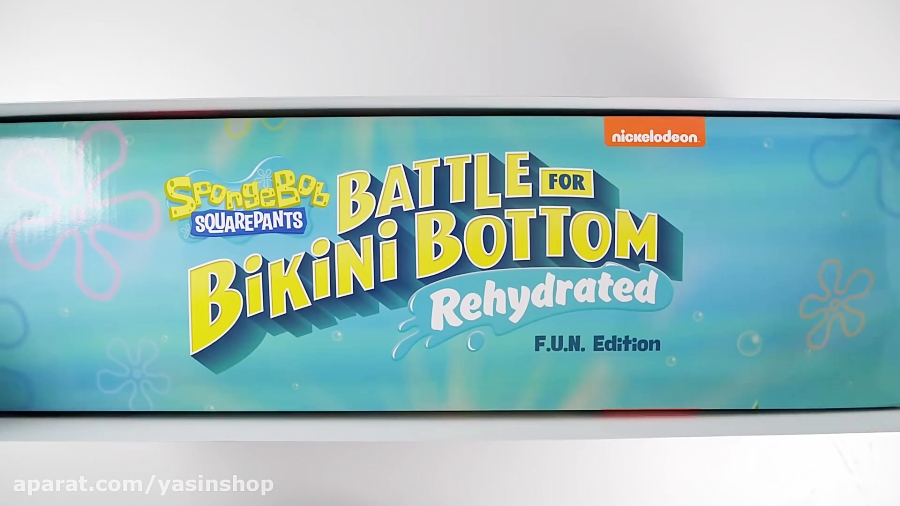آنباکس بازی SPONGEBOB SQUAREPANTS Battle for Bikini Bottom