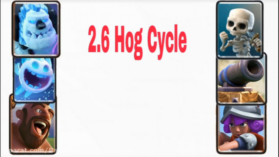 Hog Cycle | Clash Royale چند بازی با دک هوگ سایکل