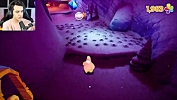 بازی باب اسفنجی با اریا کئوکسر...