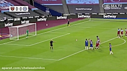 خلاصه بازی: وستهم ۳ ۲ چلسی