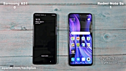 مقایسه سرعت و دوربین گلکسی A51...