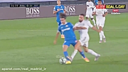 خلاصه بازی رئال مادرید 1 0 ختا...