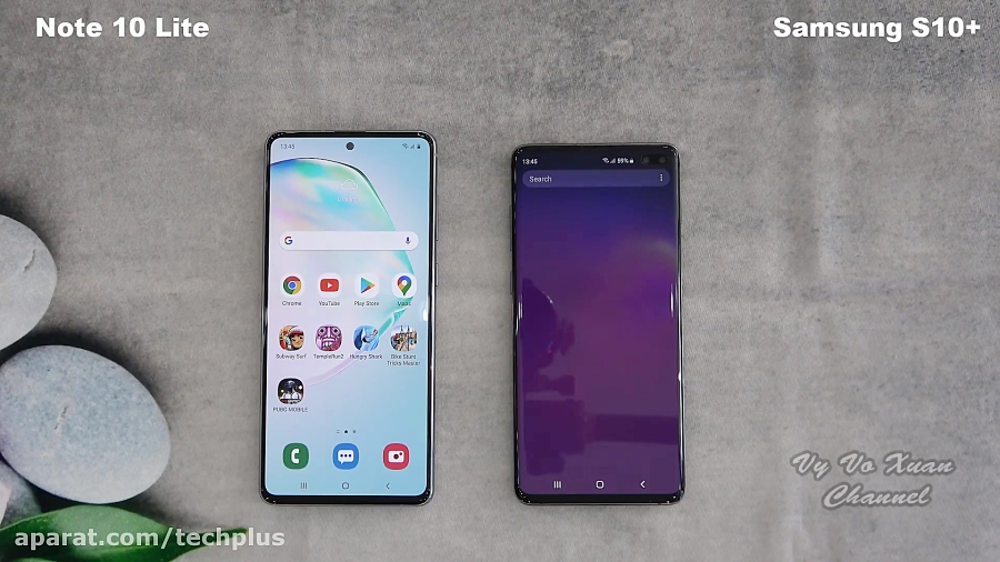 مقایسه سرعت و دوربین Galaxy S1...