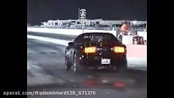 فیلم تک چرخ زدن فورد موستانگ