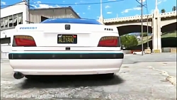 دریفت با پارس در gta v