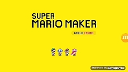 گیم پلی من از بازی super Mario maker در اندروید