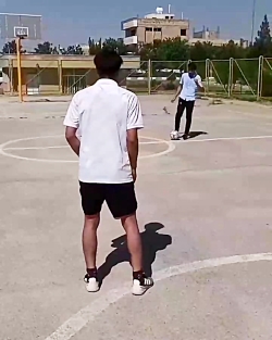 سجاد احمدی کار با توپ