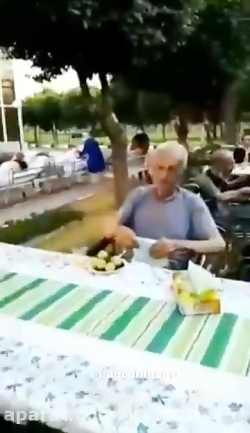 ترانه خوانی پسر آقاسی برای روح...