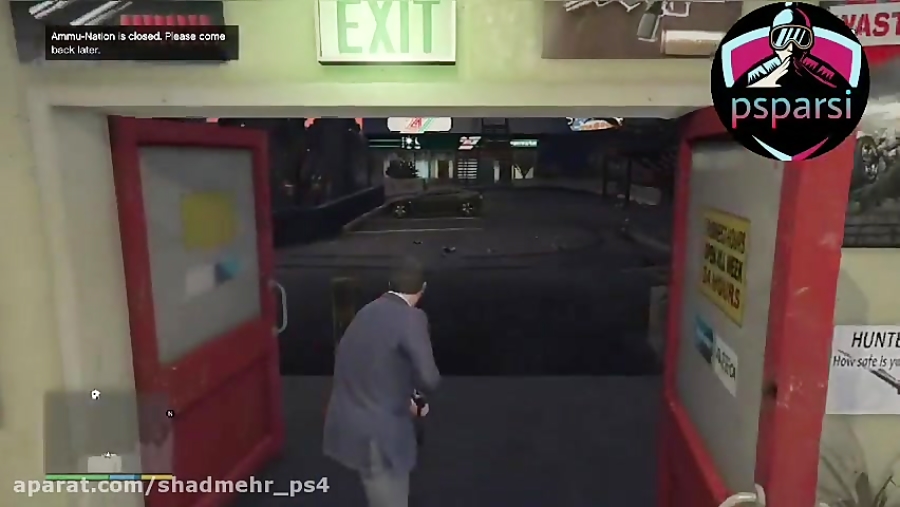 دزدی از مغازه ها در gta v