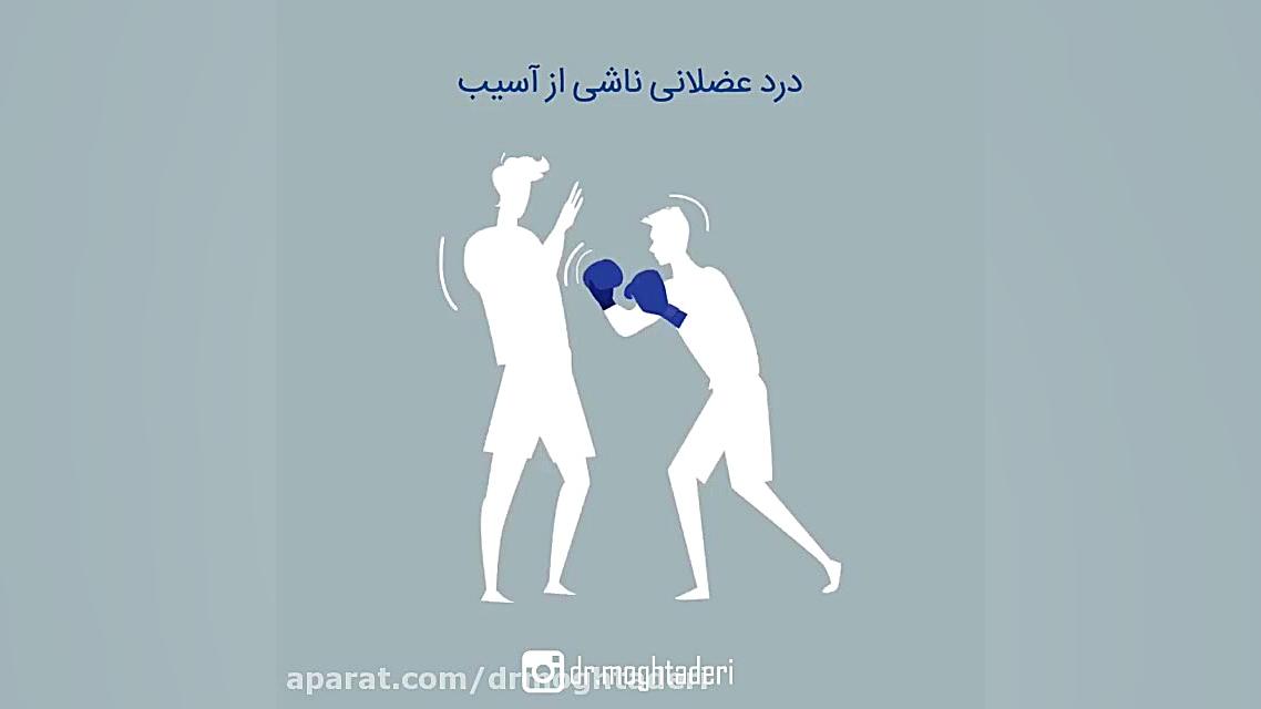 درد عضلانی ناشی از آسیب دکتر علیرضا مقتدری | متخصص طب فیزیکی