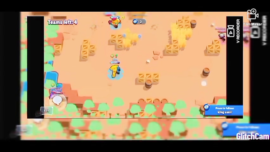 براول استارز brawl stars پلی دادن با براولر جدید Surge توسط کینگ امیر نفر 4 ایر