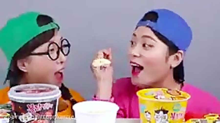 چالش آسمر &laquo;خوردن انواع ف...