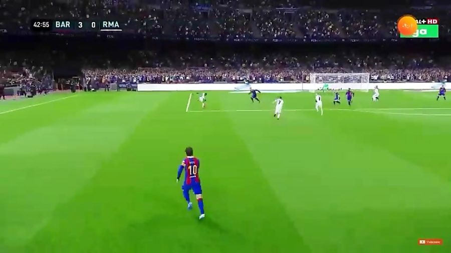 بکام لجند مسی در pes 2020 آپدیت 2021 بازی با رئال تا نیمه اول_توضیحات رو بخونین