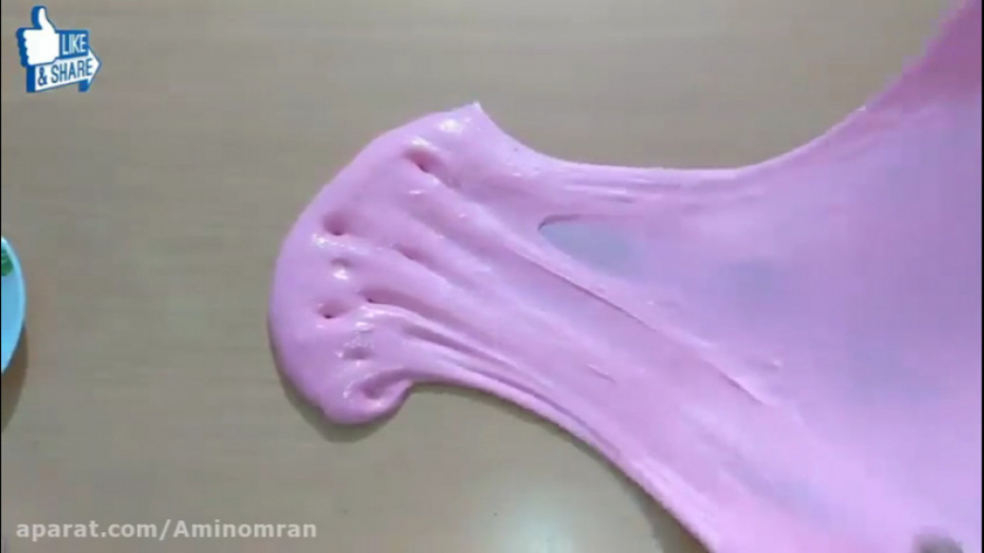 آموزش ساخت اسلایم فوری بدون چس...